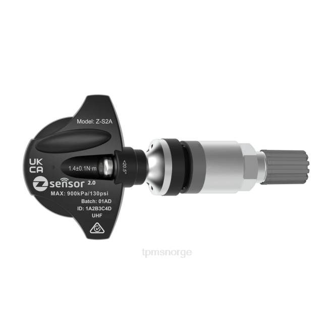 20 x tpms sensor uprogrammert NL881222 TPMS Krav Norge | metallventilstamme - sølv